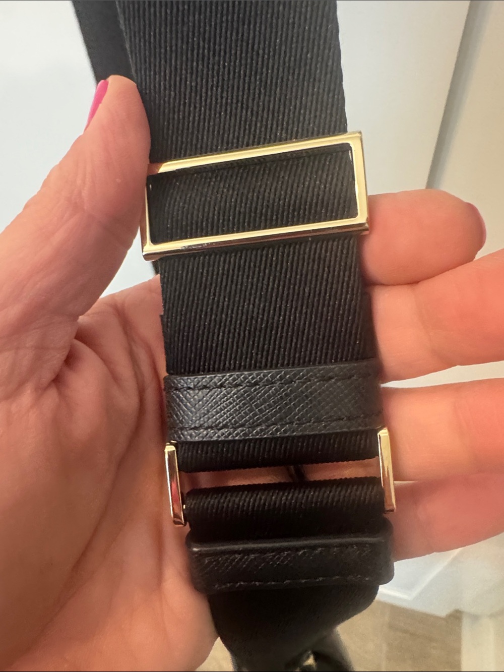 Kate Spade Black Leather Crossbody with Gold Hardware - Picture 7 of 16